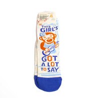 BlueQ, Ankle, Sock